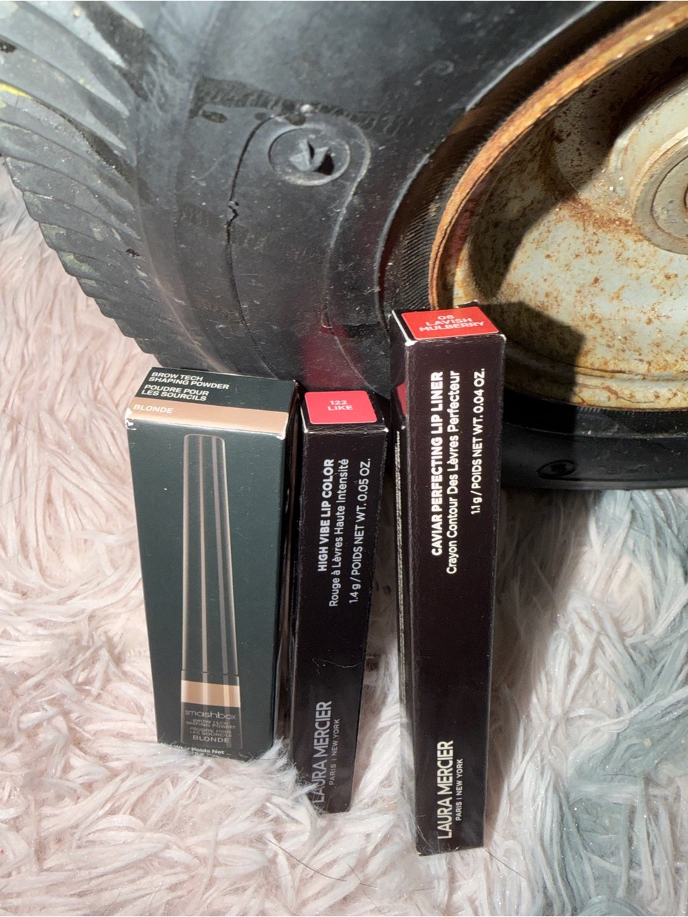 laura mercier Pink Lip Color & Caviar Perfecting Lip Liner Duo